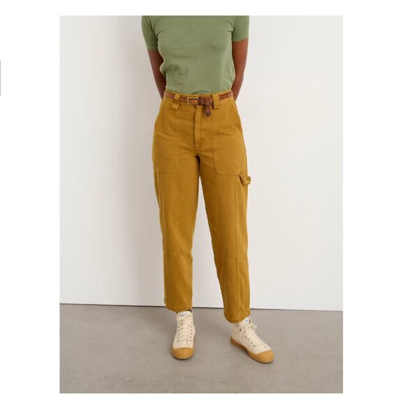 Alex Mill Phoebe High Waist 90's Slouchy Carpenter Straight Leg Jeans Size 26 - Picture 4 of 6